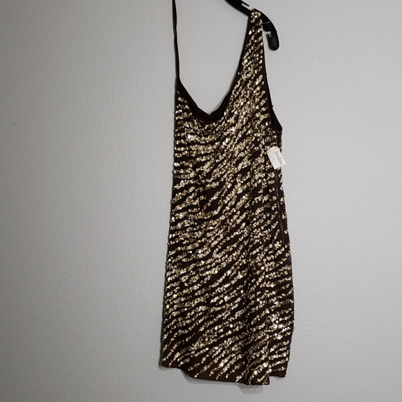 Alice + Olivia Nora Sequin One Shoulder Dress 10 - Picture 5 of 9